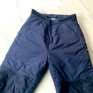 LL BEAN Snowpants Size 12 OKNM2 Excellent used condition